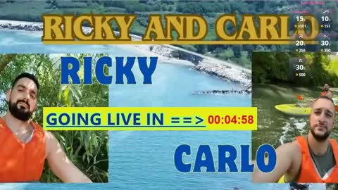 Ricky and Carlo online show from January 30, 7:15 pm