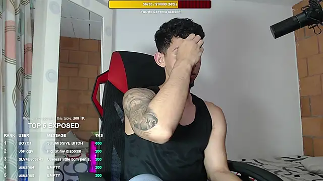stevenSEX123 online show from June 2, 2:56 am