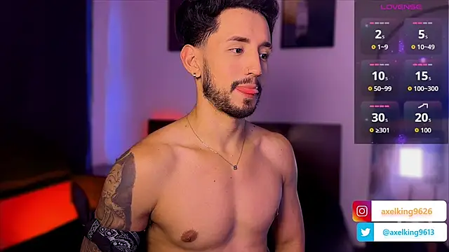 AxelKing1326 online show from April 8, 10:07 pm