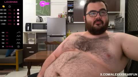 alexxxbear online show from October 1, 5:50 pm