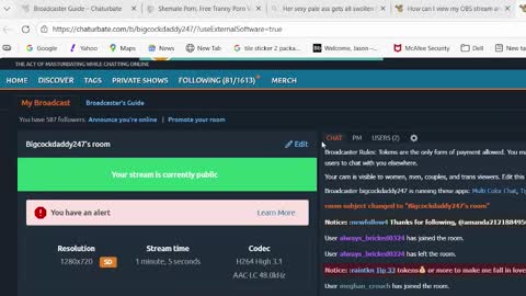 bigcockdaddy247 online show from December 21, 7:11 pm
