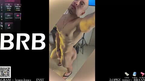 Instagram             twitter BRAN LOPEZ  online show from February 13, 2:40 am