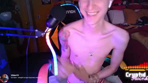 CryptidTwink online show from March 21, 6:50 am