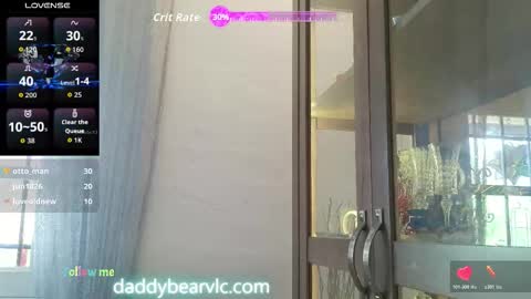 DaddyBear online show from November 2, 2:10 pm