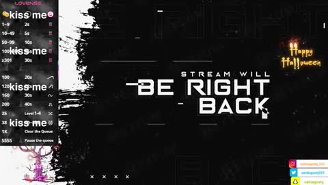 SANTI  independent model online show from November 6, 10:57 pm