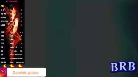 Snapshot of dominicprince chatting on October 6, 5:45 am DOMINIC PRINCE online show from October 6, 5:45 am