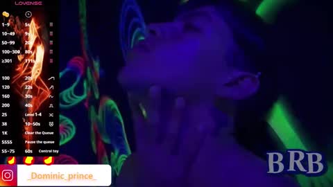 Snapshot of dominicprince chatting on October 11, 2:04 am DOMINIC PRINCE online show from October 11, 2:04 am