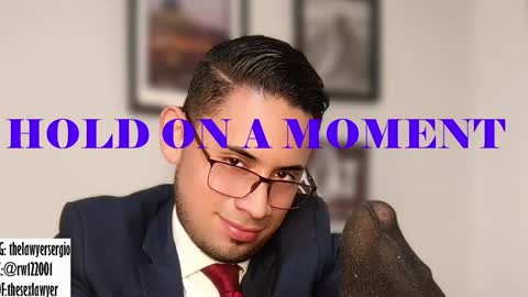 SERGIO THE SEX LAWYER online show from December 2, 7:03 pm
