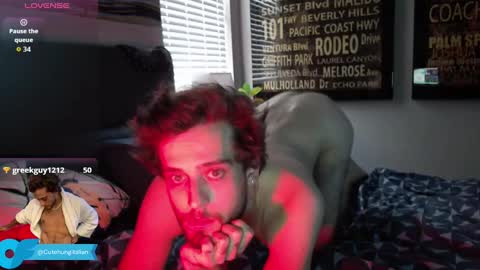 Hung Italian   online show from September 10, 4:16 pm