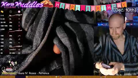 Ken Kuddles online show from December 17, 1:24 am