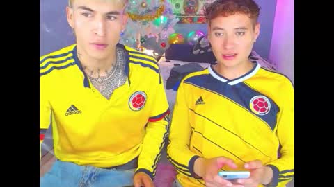 SANTI  AND JORDAN online show from October 31, 11:52 pm