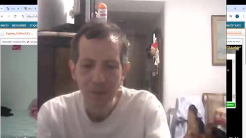 Snapshot of lucianoaxel chatting on January 9, 1:39 am Luciano online show from January 9, 1:39 am