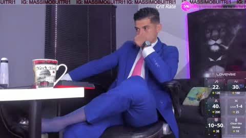 I am Massimo online show from March 7, 2:23 pm