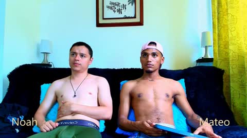 Snapshot of mateo_nick chatting on December 18, 5:21 pm Mateo and Noah online show from December 18, 5:21 pm