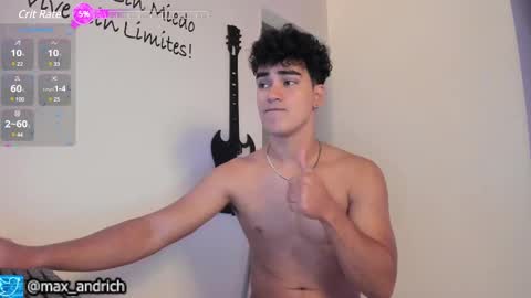 Snapshot of max__andrich chatting on March 1, 12:12 pm Max... online show from March 1, 12:12 pm