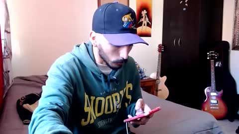 Snapshot of morbidangel08 chatting on January 1, 4:07 pm Abelardo online show from January 1, 4:07 pm