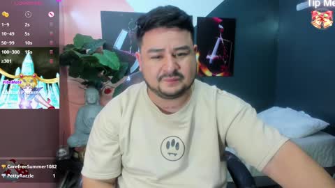 Snapshot of oso_gael chatting on January 3, 5:31 pm Bear Gael online show from January 3, 5:31 pm