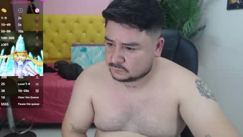 Snapshot of oso_gael chatting on February 9, 5:33 pm Bear Gael online show from February 9, 5:33 pm