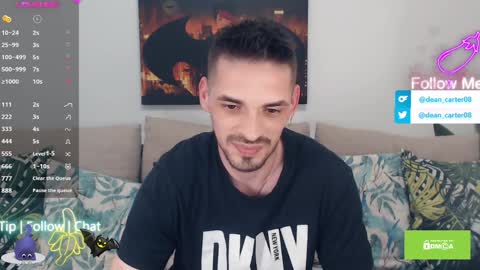 Dean Carter online show from March 28, 11:27 pm