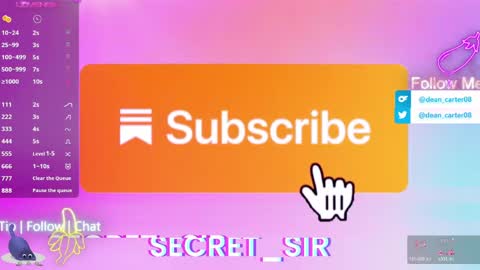 Dean Carter online show from April 19, 10:45 pm