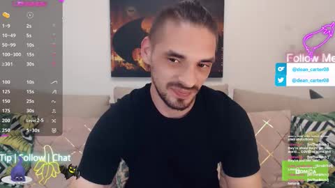 Dean Carter online show from September 23, 12:32 am