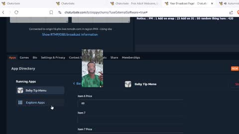 Stream Test online show from December 17, 9:32 pm