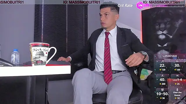 massimo g online show from January 6, 1:30 pm