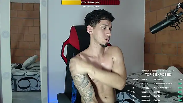 stevenSEX123 online show from April 23, 3:44 am