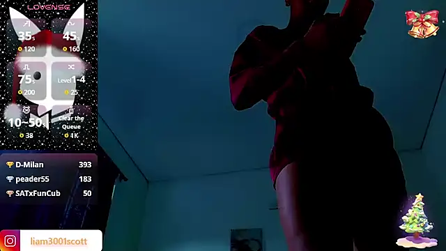 Liamscott  online show from December 14, 8:05 pm