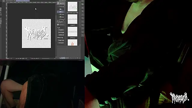 DrenchedArt online show from November 16, 7:10 am