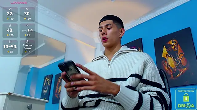 Valerio 20 online show from December 6, 8:07 pm