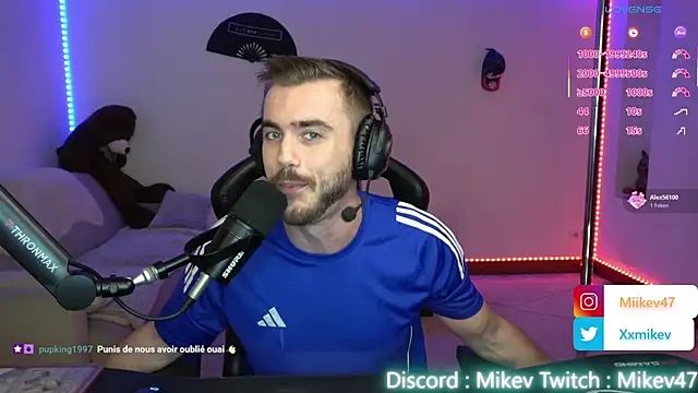 Mikev online show from October 27, 7:05 pm