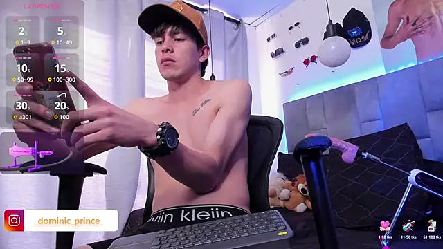 DominicPrince online show from November 28, 1:13 pm