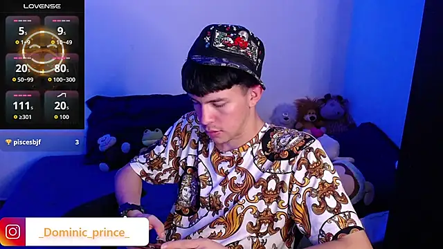Snapshot of DominicPrince chatting on September 24, 12:25 pm DominicPrince online show from September 24, 12:25 pm