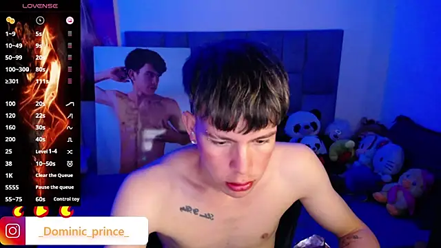 Snapshot of DominicPrince chatting on October 4, 5:51 pm DominicPrince online show from October 4, 5:51 pm