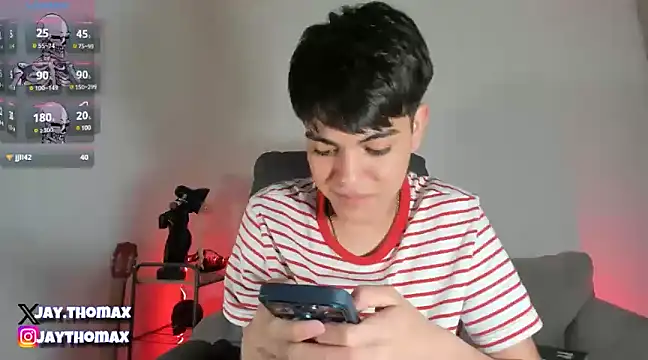 JaycoThomas online show from February 7, 1:15 am