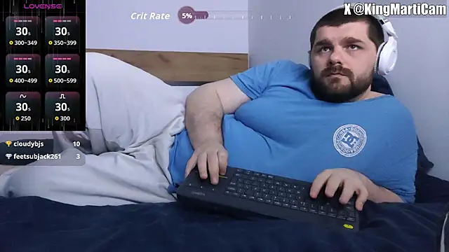 KingMarti online show from April 2, 8:38 pm