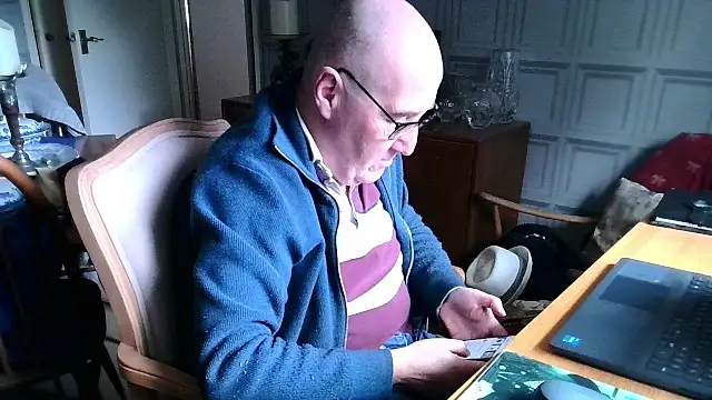 Adamdaddybear online show from February 3, 12:25 pm