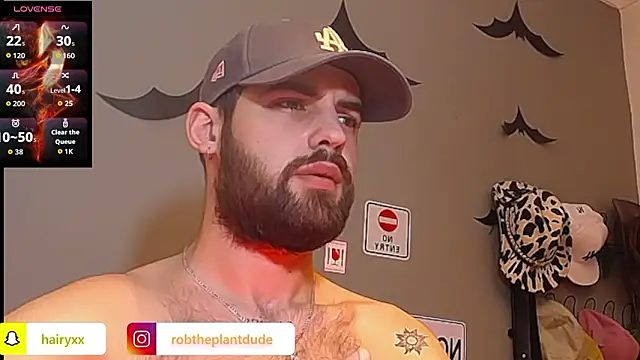 HairyRobxxx online show from February 5, 6:15 pm