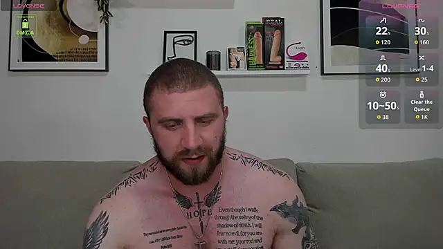 Gerard Finbar online show from April 5, 2:02 pm