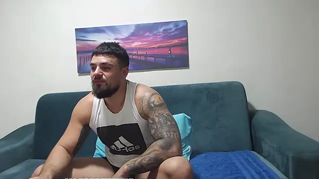 Tiberius hunk online show from October 22, 6:00 pm