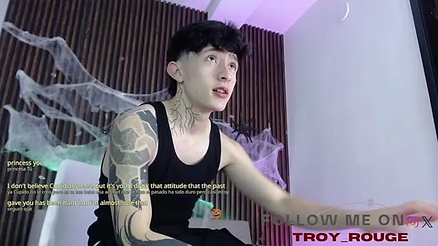 troy rouge online show from October 24, 7:48 pm