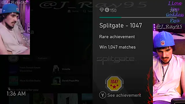 j ray95 online show from November 24, 8:37 am