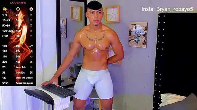 Bryan robayo5 online show from April 13, 11:22 am