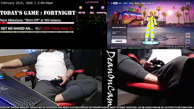 DeanonCam online show from February 21, 8:10 pm