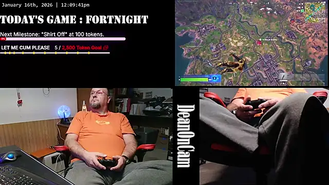 DeanonCam online show from January 16, 6:10 pm