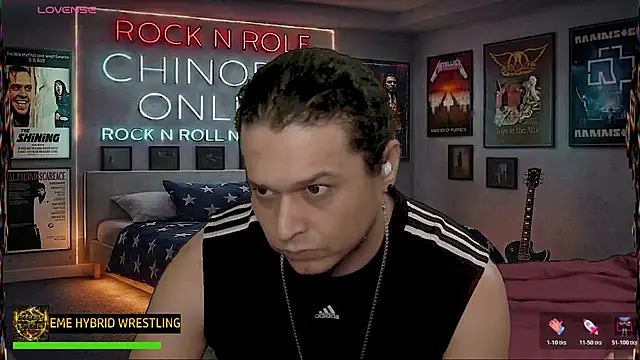 chino roz online show from April 18, 10:53 pm