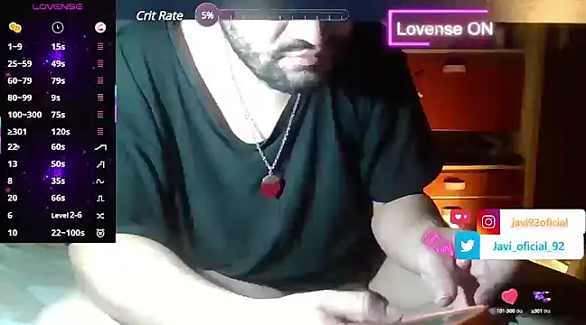 Javi 92 online show from March 16, 1:17 am