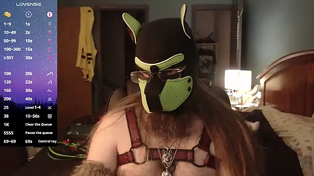 kinkywolf429 online show from April 2, 4:15 pm