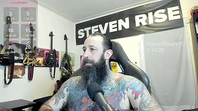 StevenRiseNYC online show from January 14, 10:24 pm